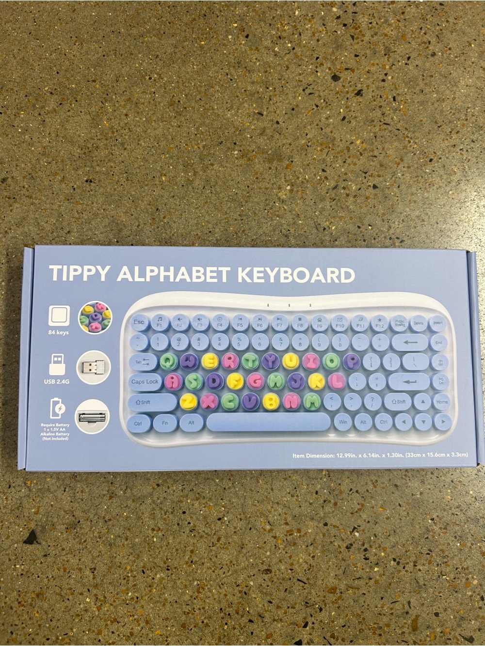 NWT wireless Tippy Alphabet Keyboard